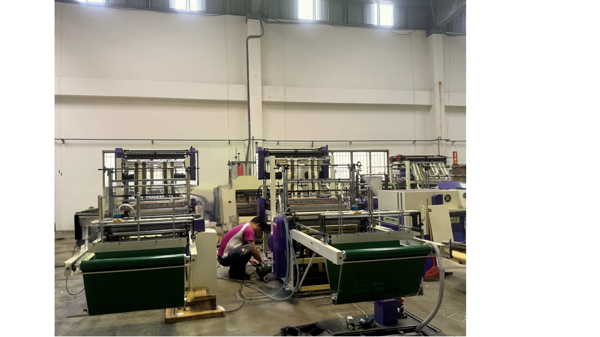 Build Your Bag Production Line with Parkins